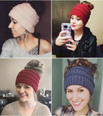 Soft Ponytail Beanie